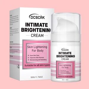 DCSCRK Intimate Brightening Cream - Skin Lightening For Body NET WT. 1.76OZ./50G